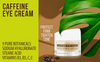 Anti Aging Wrinkles Anti-Dark Circles Caffeine Eye Cream for Dark Circles Puffiness Under Eye Cream