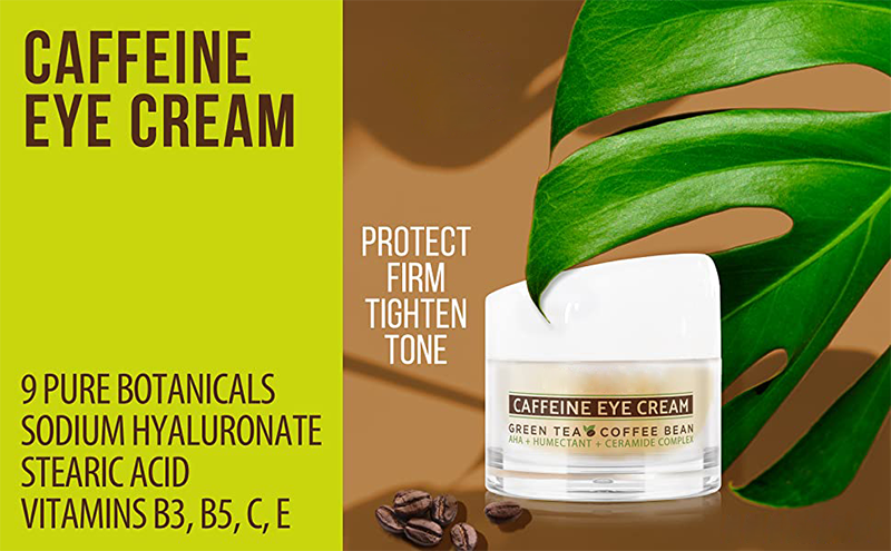 Anti Aging Wrinkles Anti-Dark Circles Caffeine Eye Cream for Dark Circles Puffiness Under Eye Cream