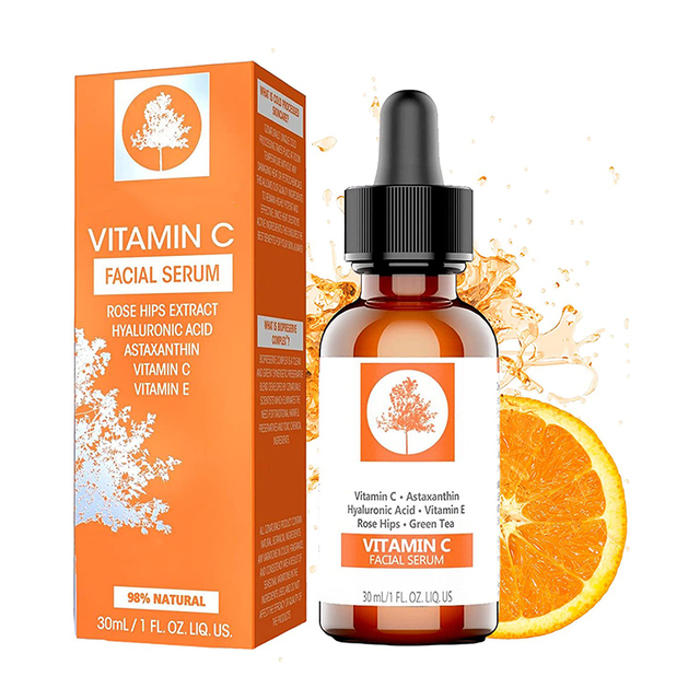 Face Skin Care Whitening Brightening Hyaluronic Acid Retinol Facial Vitamin C Serum