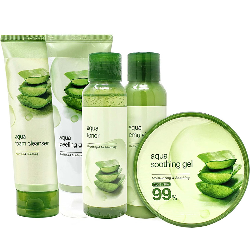  Pure Natural Gel Aloe Vera Organic Moisturizing Soothing After Sun Aloe Vera Gel For Face